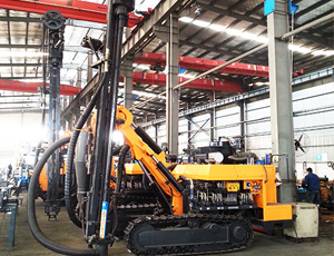 KG960 Reinforced Semi-hydraulic Surface DTH Drilling Rig