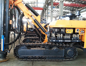 KG960 Reinforced Semi-hydraulic Surface DTH Drilling Rig