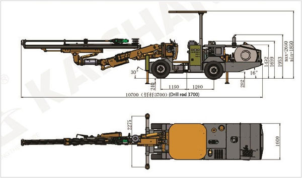 KJ211型全液壓掘進(jìn)鉆車