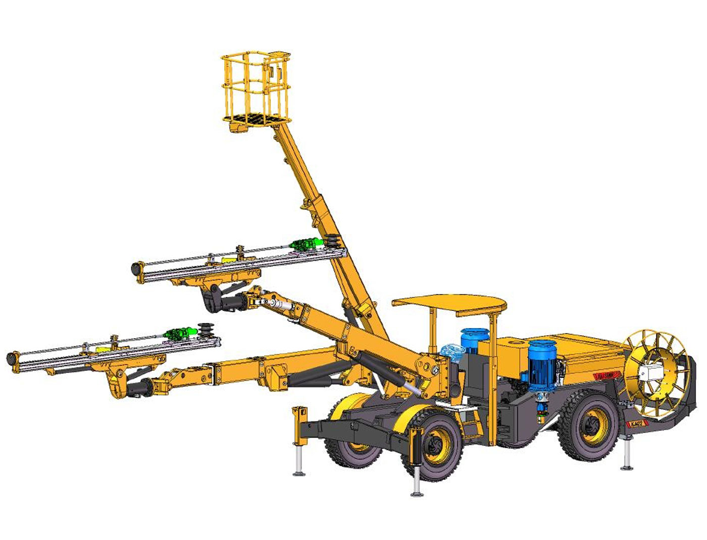 開(kāi)山牌KJ422全液壓掘進(jìn)鉆車(chē)