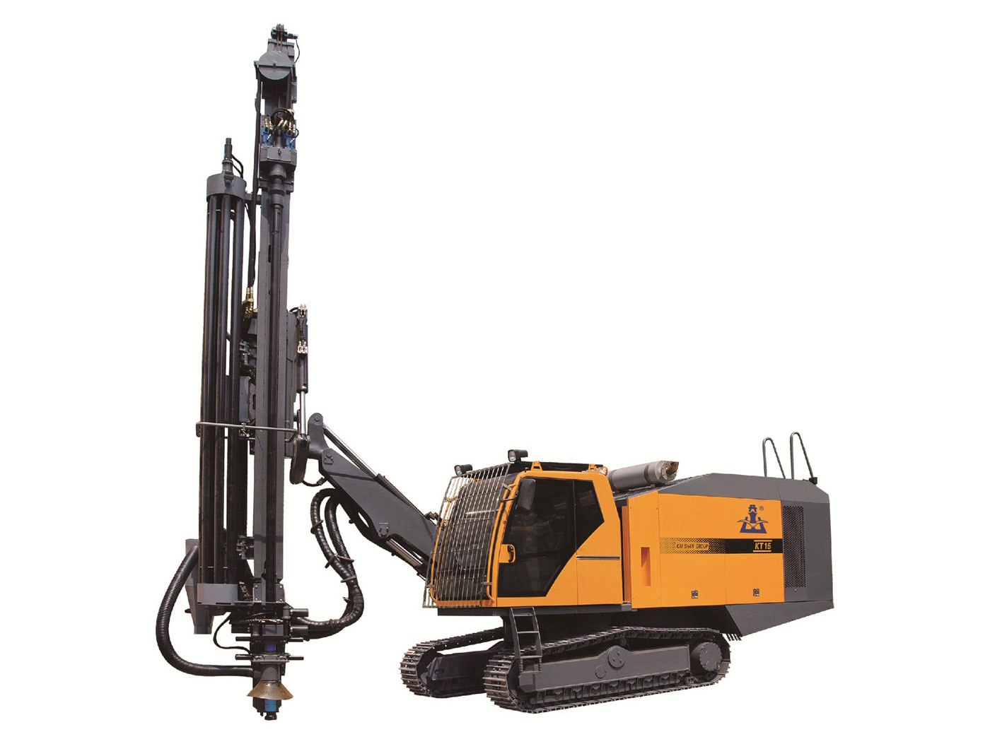 開(kāi)山牌KT15全自動(dòng)帶駕駛室潛孔鉆車(chē)
