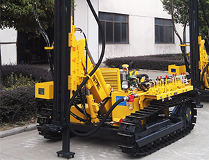 KY100/YC100 Semi-Hydraulic Surface DTH Drilling Rig